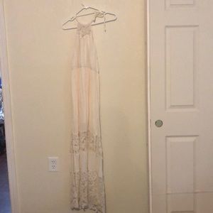 Gorgeous lace halter dress